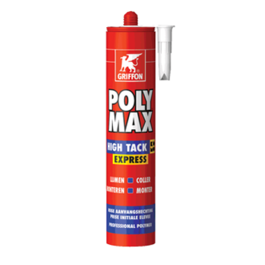 Griffon poly max high-tack express blanc 435gr  