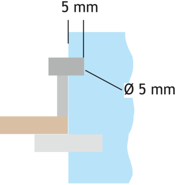 Bodemklem 113/223-5mm