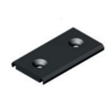 Montageclips zwart onderrail Base