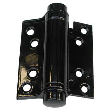 Charniere a ressort simple 75mm noir  