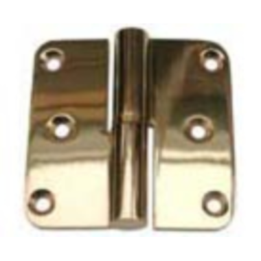 Paumel inox look 80x80mm links