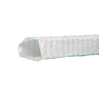 T-nfrs flex. rechth. buis in pvc 3m wit