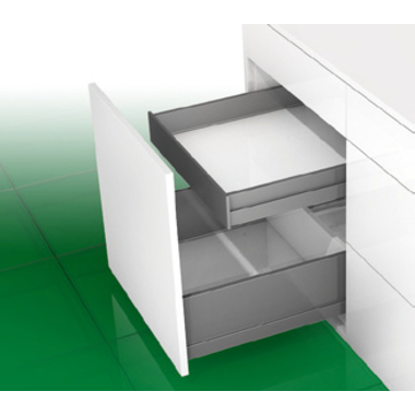 Nova Pro front binnenlade zilver 1160mm inkortbaar
