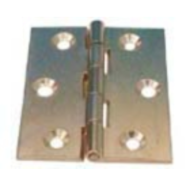 Paumelle 70x55mm laiton