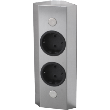 Box multiprises inox 2 prises