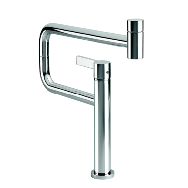 Pivot 1-gats mengkraan chroom