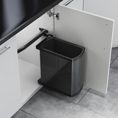 Hailo duo 2x8l anthracite/noir  