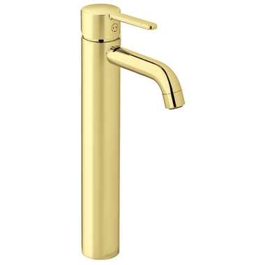Damixa silhouet pr lavabo large messing poli 
