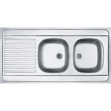 Franke man inox 2bacs 1200x 600  opbouw