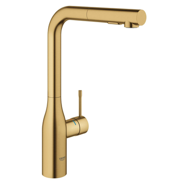 Grohe new essence l mitigeur brushed cool + douchette