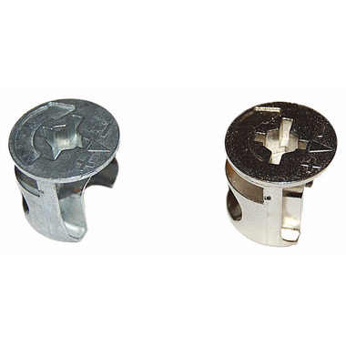 Ferrure d'assemblage excenter 15 sans bord  