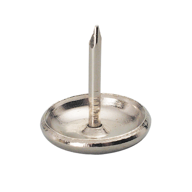 Glissieres pour pieds metal avec clou
