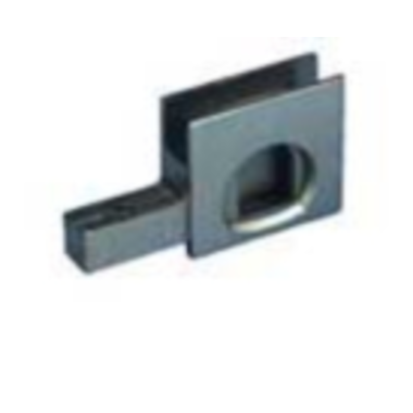 Adaptateur serrure secura chrome 
