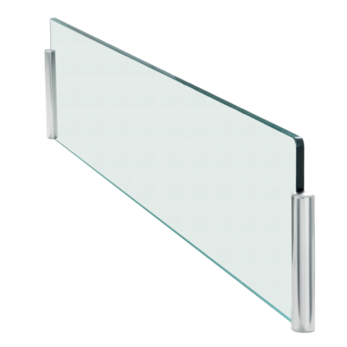 Bescherming eiland glas /chroom te boren