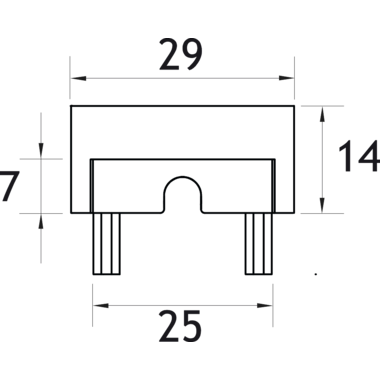 Embout pour profil led CHANNELLINE 12 (par paire)