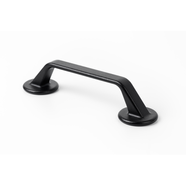 Greep OTO BA128 L168 zamak zwart textuur