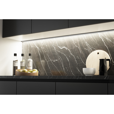 Led profiel Bel XT 24V zwart met bewegingssensor