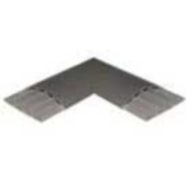 Passe cables Exit Floor angle 90°  plastique+alu