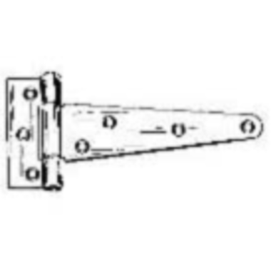 Scharnier t 6'' 86 x 203mm.verzinkt