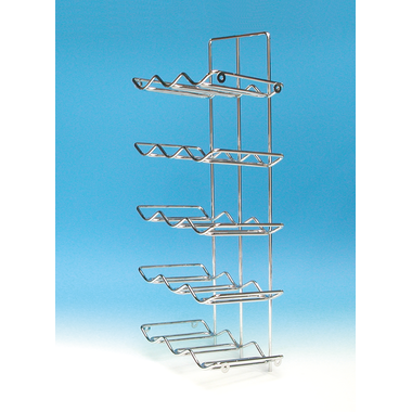 Flessenrek (15) 270x200x625 mm chroom