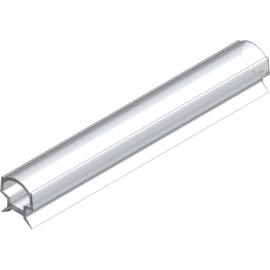 Dempingsprofiel voor TR10ml/tr10DC transparant
