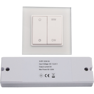 Led Emotion stutgart voeding + sturing + wandschakelaar