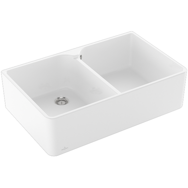 V&B 6380.01.r1 tradition 80 x white alpin  ceramicplus
