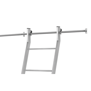 Bibliotheekladder Scala1 RVS