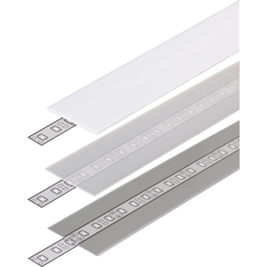 Slide diffusie afdekkap G voor led profiel