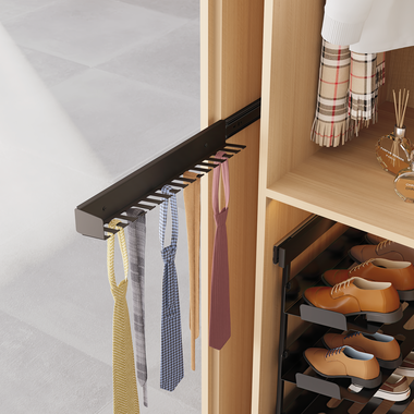 Chic line porte cravattes anthracite
