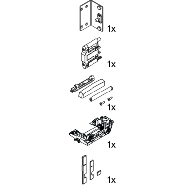 Hawa Concepta III push/pull garniture droite