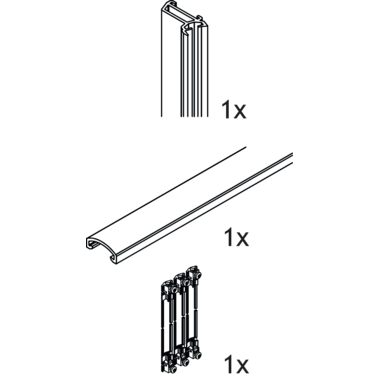 Hawa Folding Concepta III set profilé à charnière