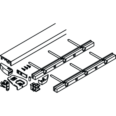 Hawa Folding Concepta III rail inférieur
