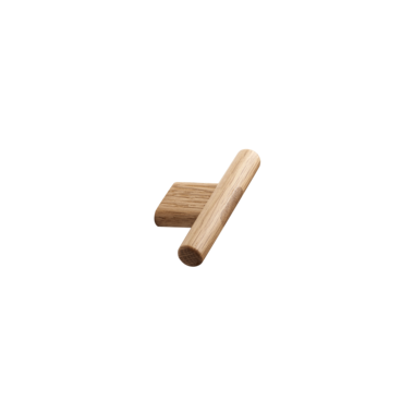 Bouton JOIN EA16 L80x36x13 chêne Laqué clair 