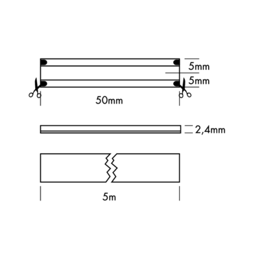 Proled Flex strip COB 24V