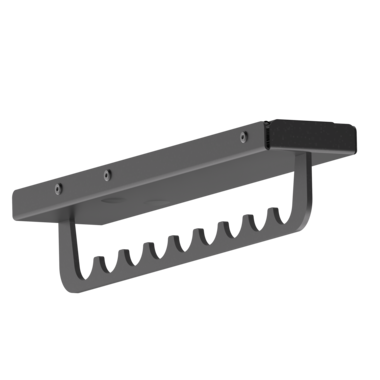 Chic line porte cintres extensible anthracite 