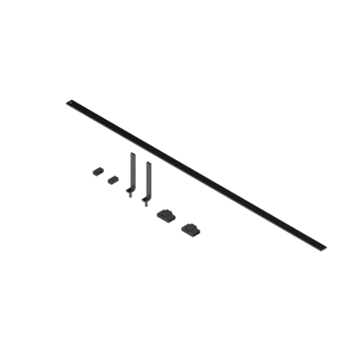 Chic line bar porte-chaussures anthracite