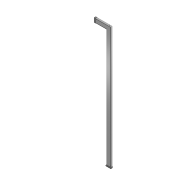 Amari structuur vloer/wand h.2200 x b.300mm alu