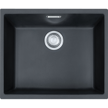 Sirius - Cuve à sous-encastrer / 525 x 440 mm / 1 bassin / Noir