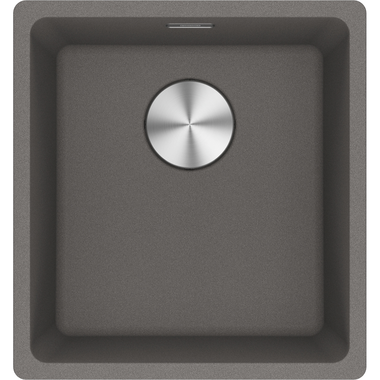 Maris - Evier à sous-encaster / 403 x 433 mm / 1 bassin / Gris Pierre