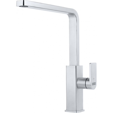 Mythos - Mitigeur à bec orientable / Levier sur le côté / Inox