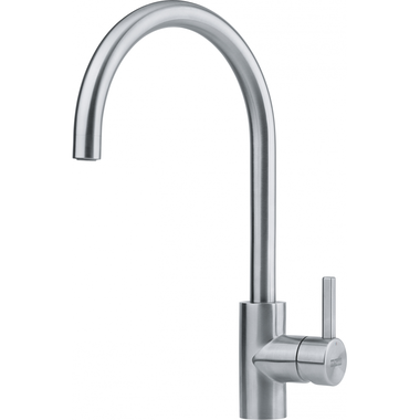 Eos Neo J - Mitigeur à bec orientable / Levier sur le côté / Inox