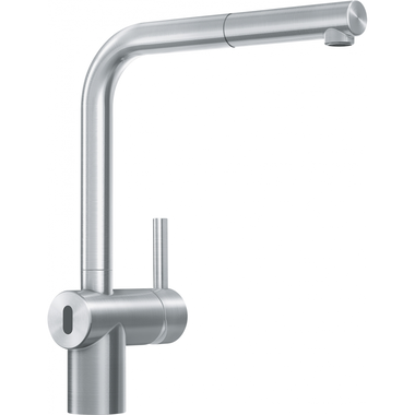 Atlas Neo Sensor - Mitigeur à bec extractible / 1 jet / Levier sur le côté / Inox