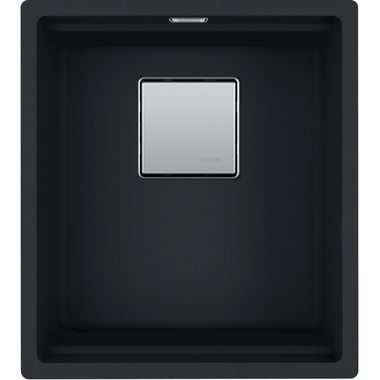Kubus 2.0 - Cuve à sous-encastrer / 370 x 420 mm / Noir mat