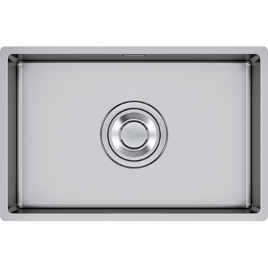 BOX DRAIN SILENT Vlakbouwspoelbak / SlimTop / Onderbouw / 650 x 410 mm / RVS glad