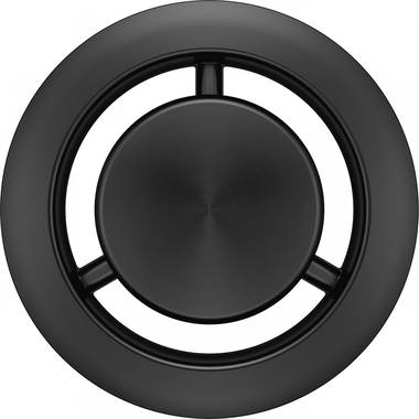 Mix things up - Façade métallique pour  trop-plein rond / Anthracite