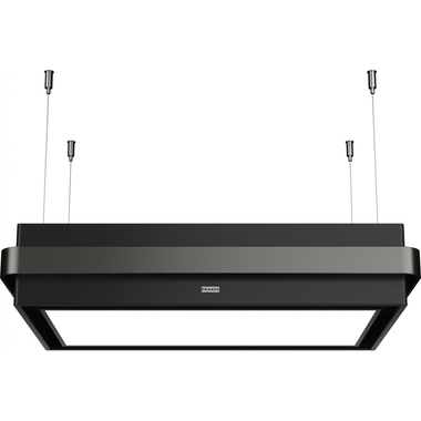 MYTHOS MASTERPIECE - Hotte îlot Noir mat / Anthracite, recirculation, 800 mm