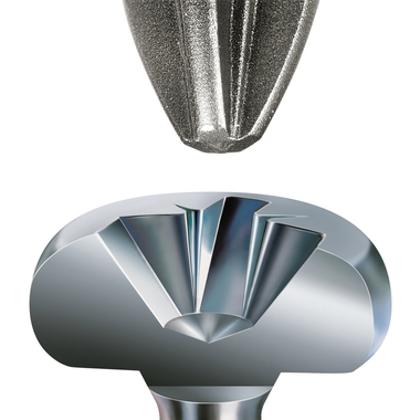 Houtschroef SPAX-S Pozidrive pankop