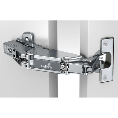 Charnière grand angle Sensys avec boîtier au design Intermat