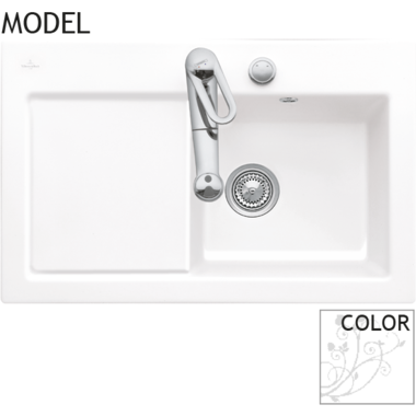 V&B 6714.01.kw subway 45d la rose ceramicplus